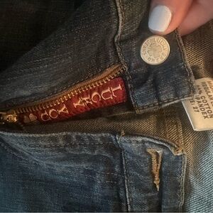 Lucky Brand Distressed Blue Boyfriend Jeans